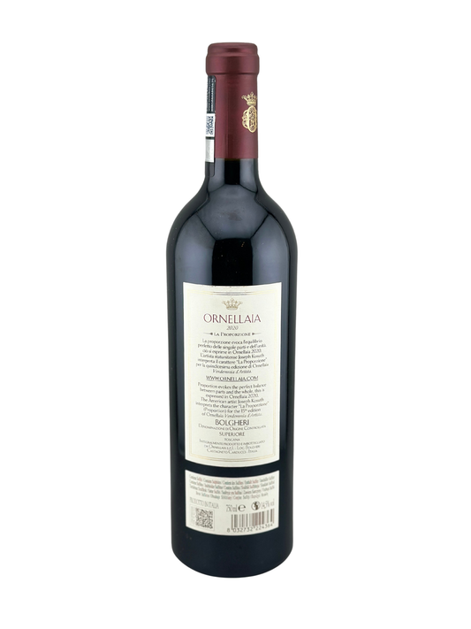 Tenuta dell'Ornellaia, Ornellaia La Proporzione Etichetta d'Artista 2020