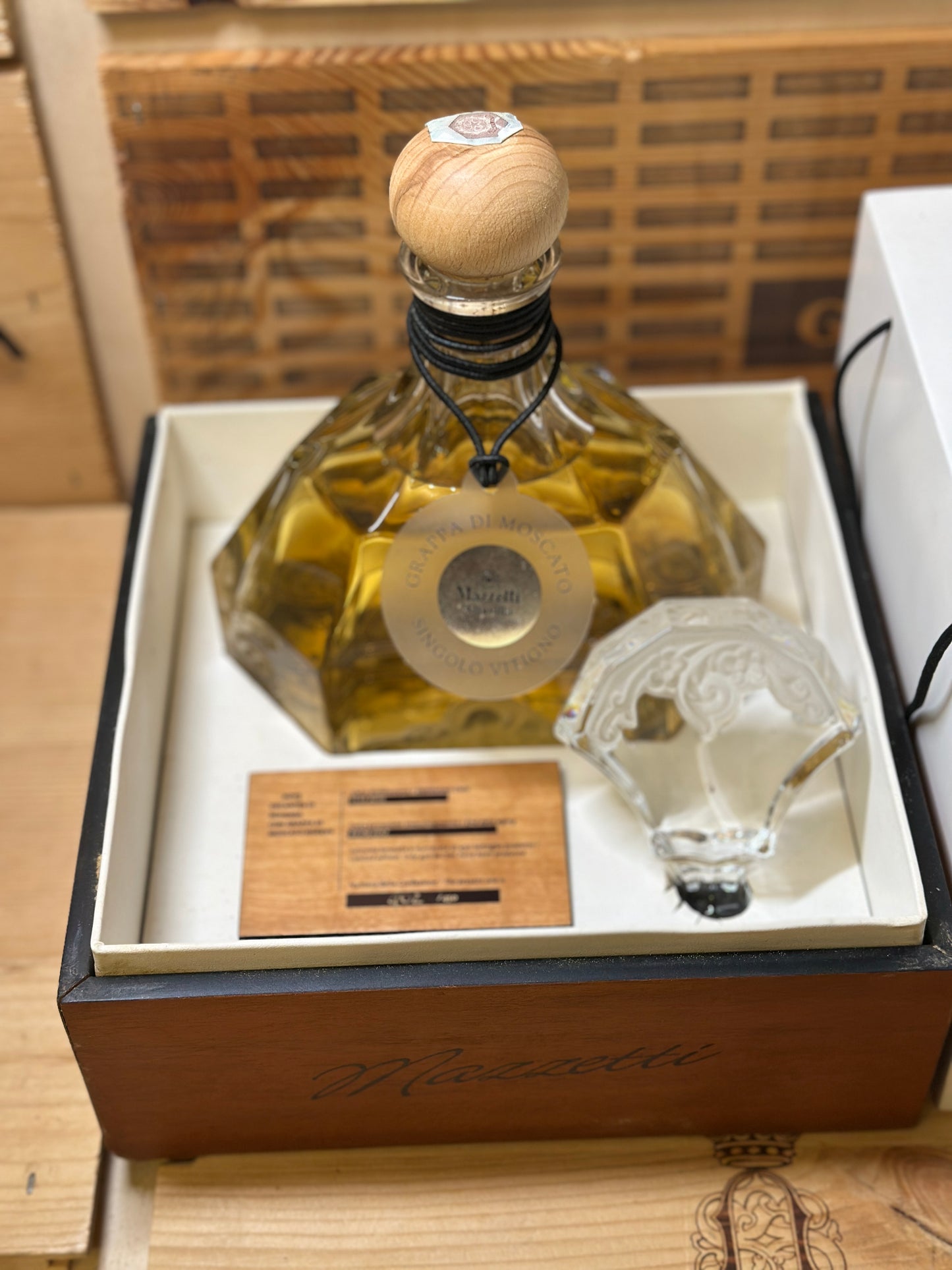 Mazzetti d'Altavilla, Grappa di Moscato 2015