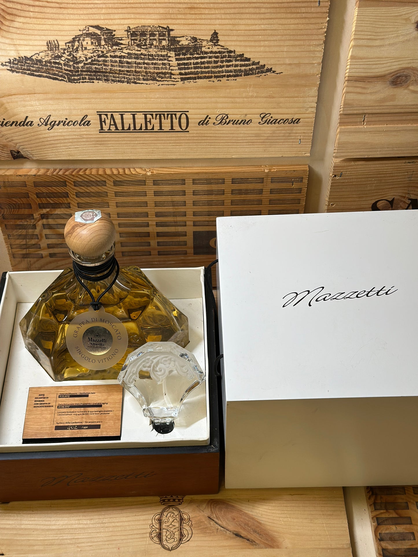 Mazzetti d'Altavilla, Grappa di Moscato 2015